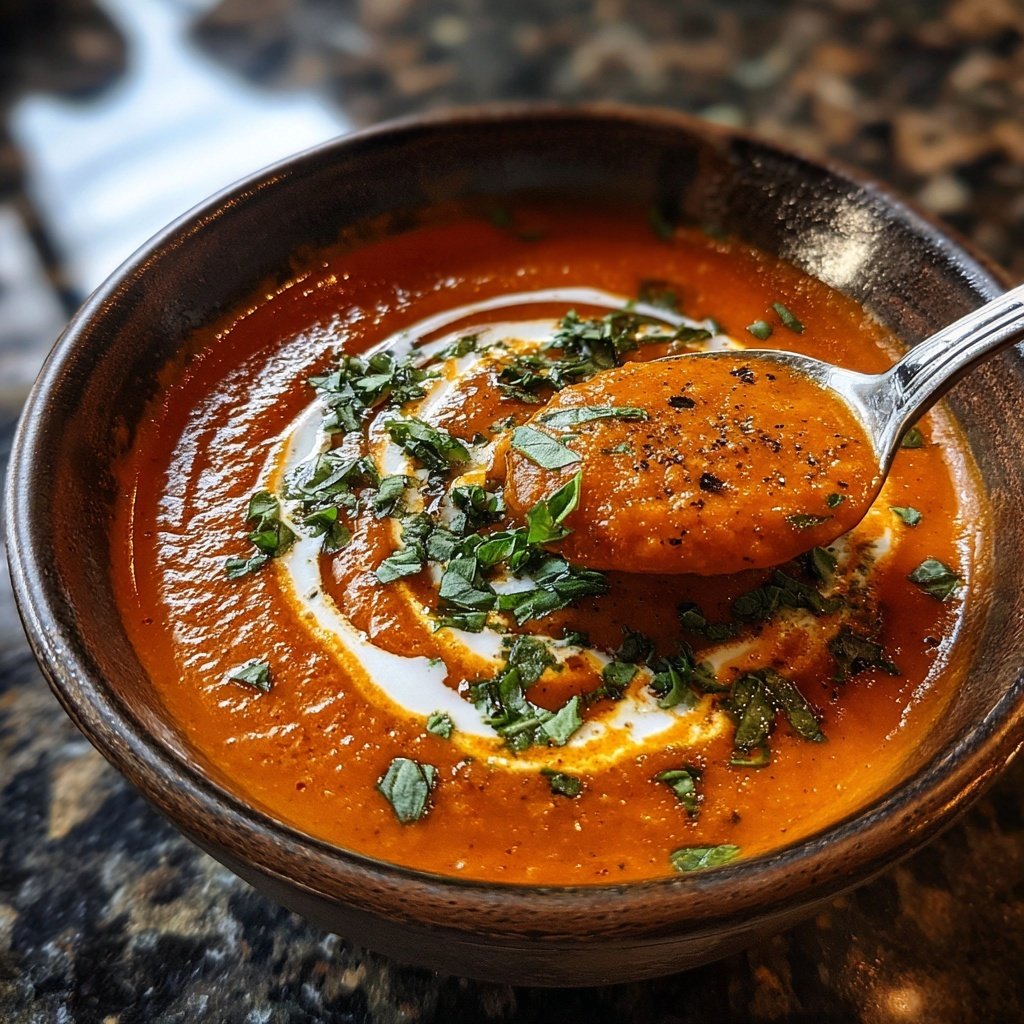 Creamy Tomato Basil Soup