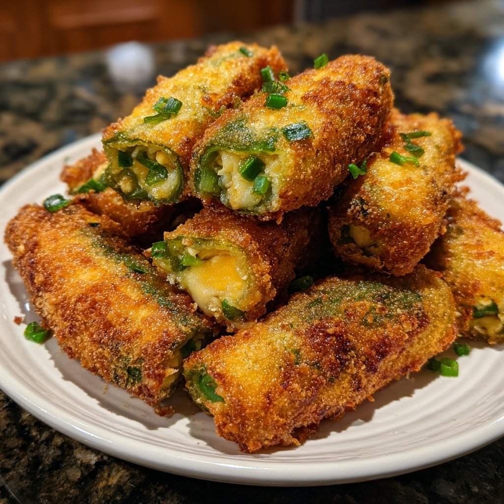 Jalapeno Poppers with Creamy Spinach Dip