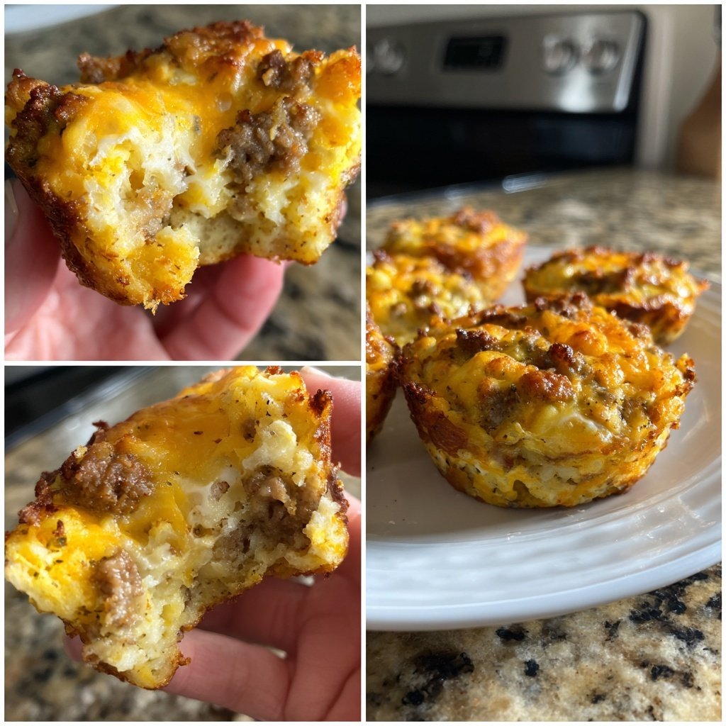 Keto Sausage Egg Breakfast Muffins