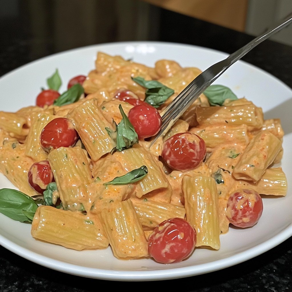 Easy One Pot Creamy Tomato Pasta