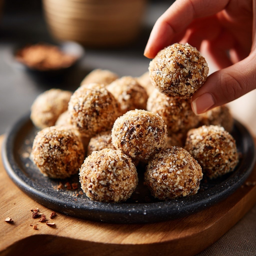 Protein Balls with Peanut Flour