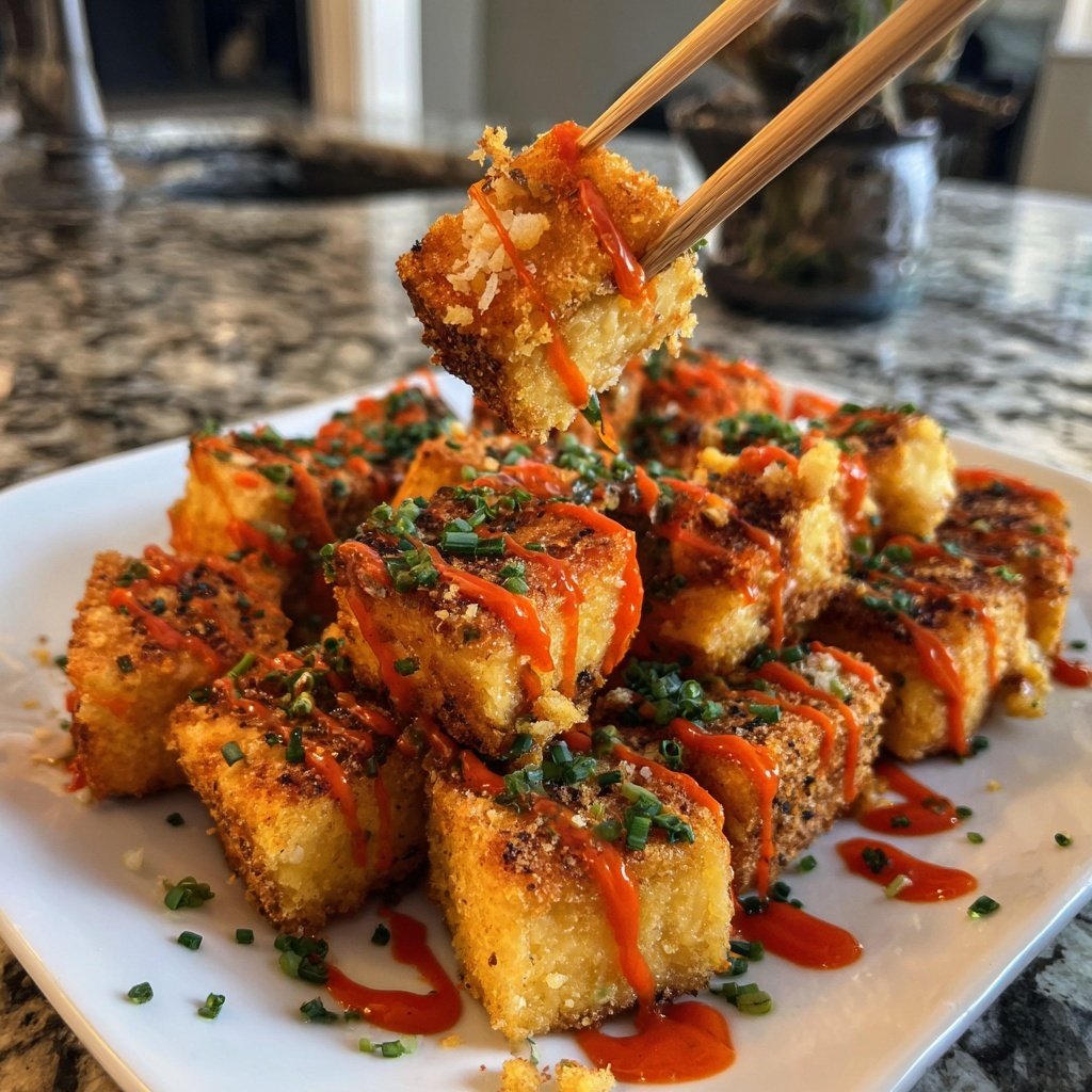 Super Bowl Appetizer Crispy Tofu Bites