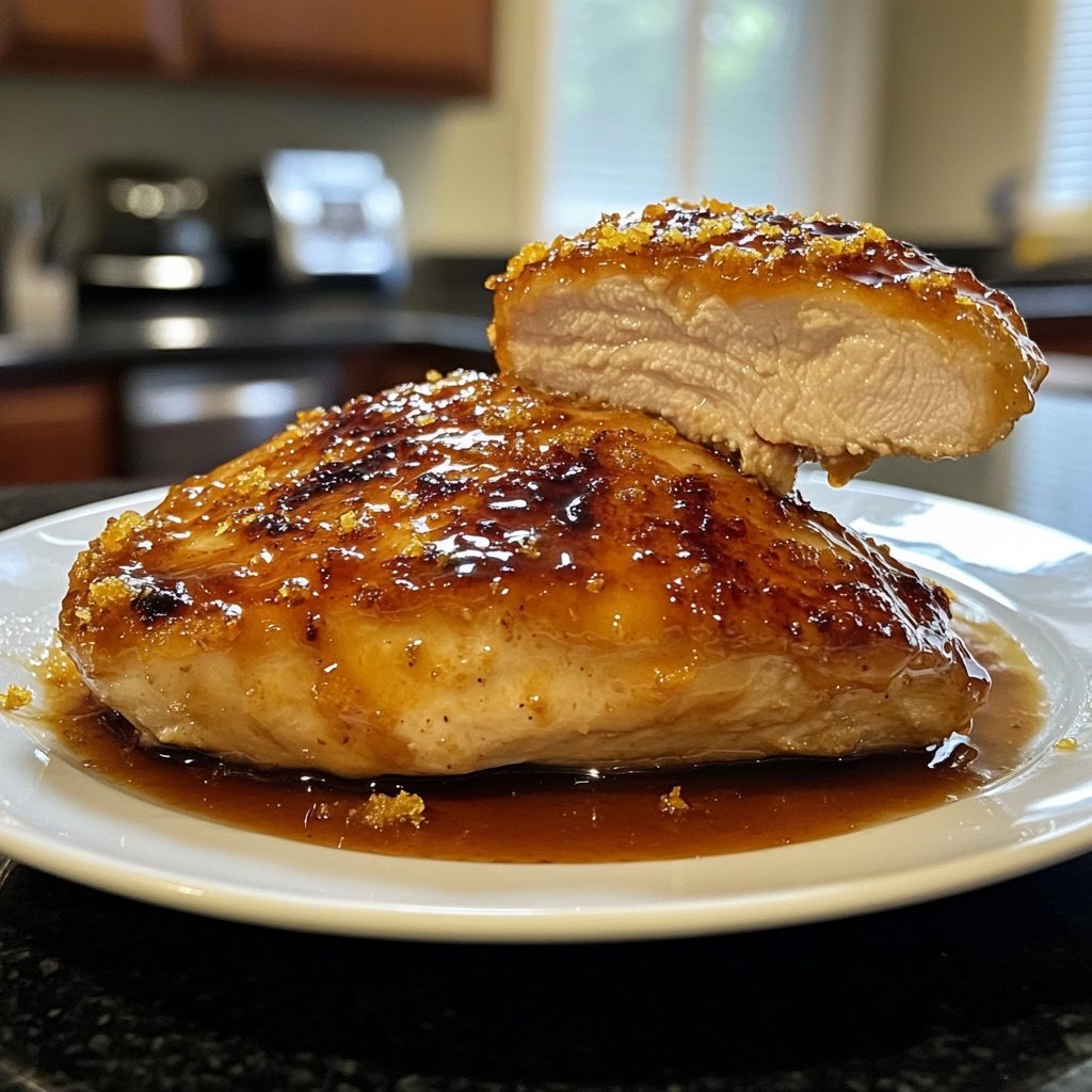 Chicken Breast with Orange Glaze
